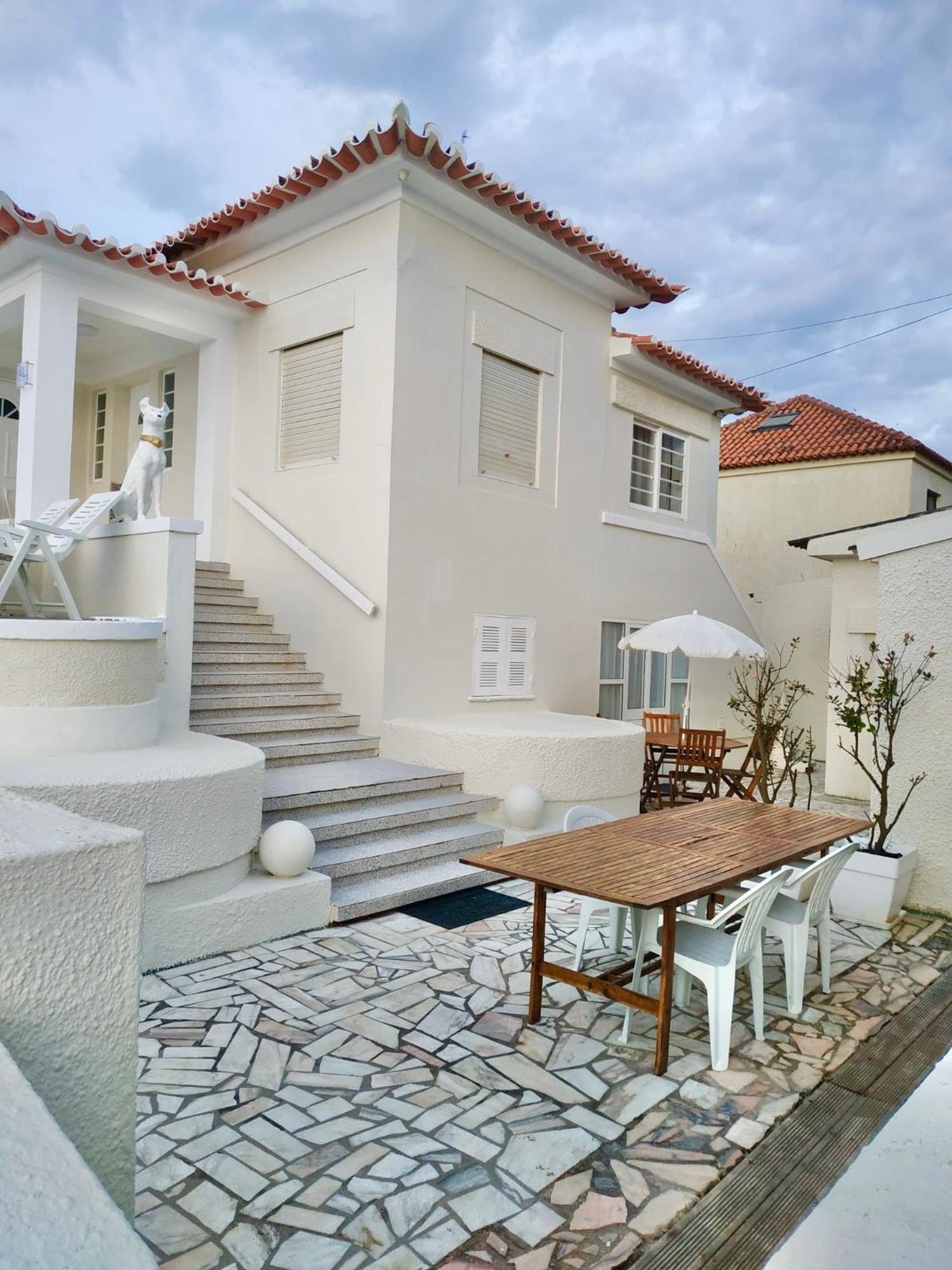 Casa Do Cao Da Praia Do Furadouro Ovar Bagian luar foto
